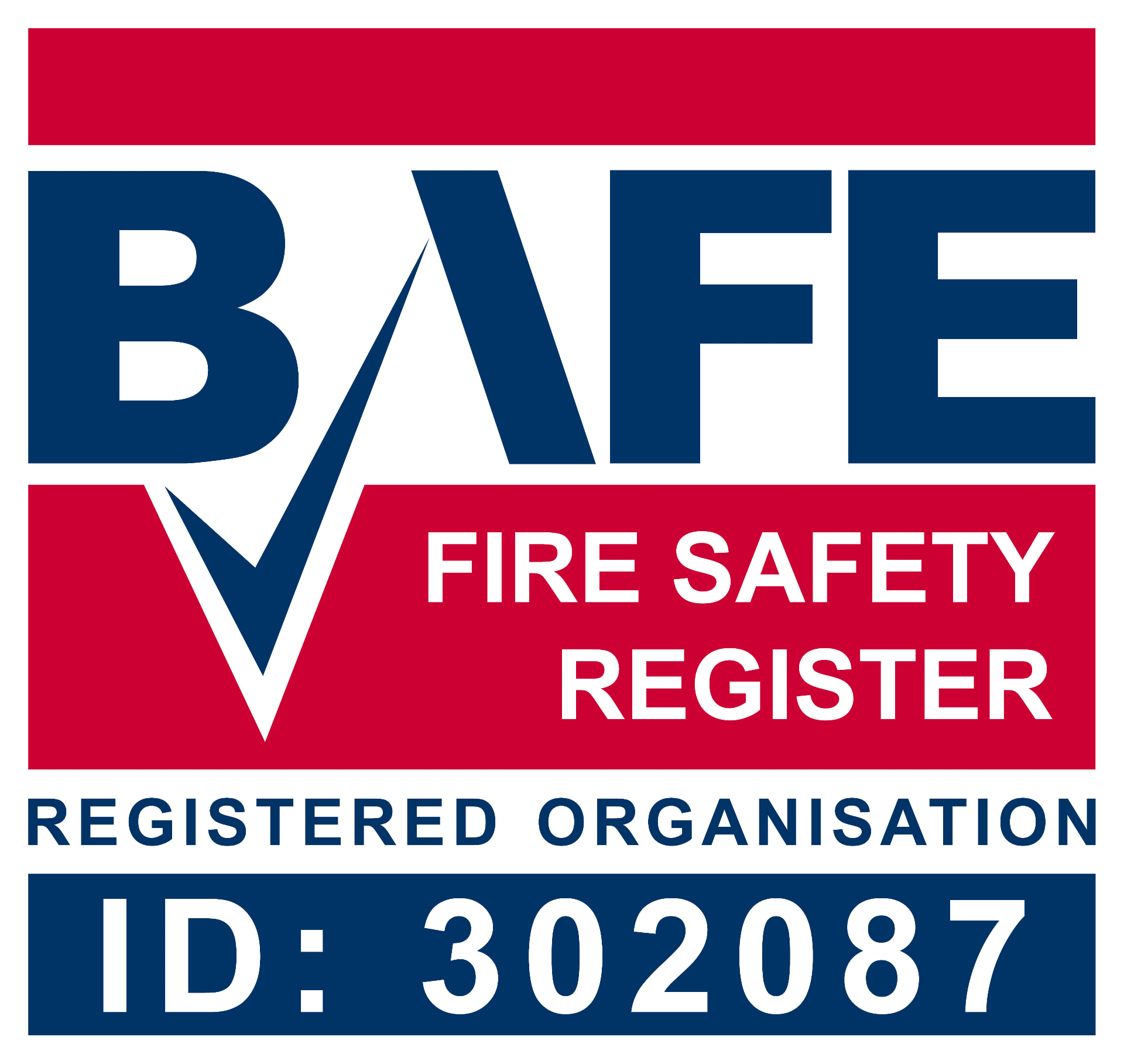 BAFE Fire Safety Register Registered Organisation ID 302087
